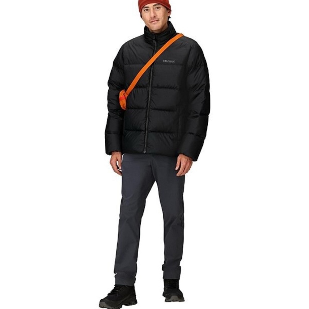 Marmot Men's Black Puffer Coat